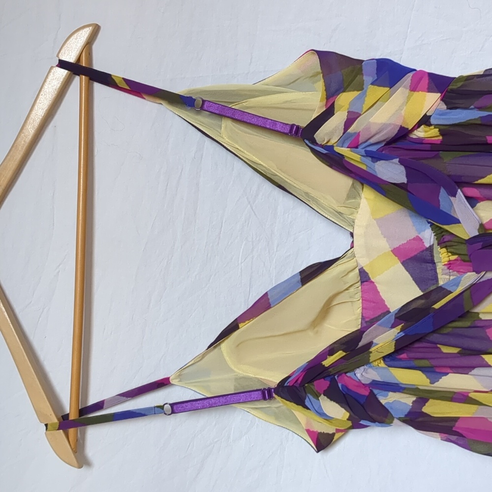Moda dress bright colourful maxi large - Picture 9 of 17